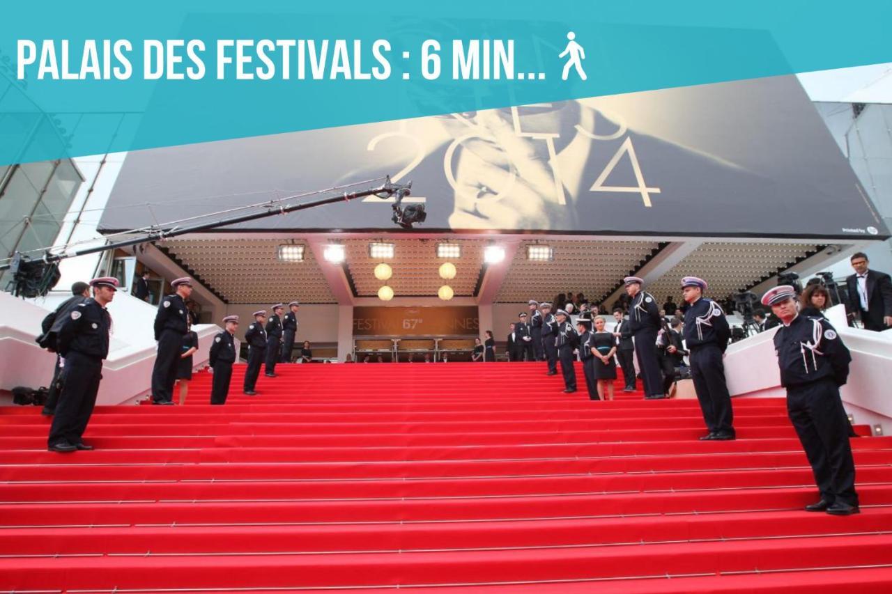 Le Forville : 400M Palais, Calme, Clim Κάννες Εξωτερικό φωτογραφία
